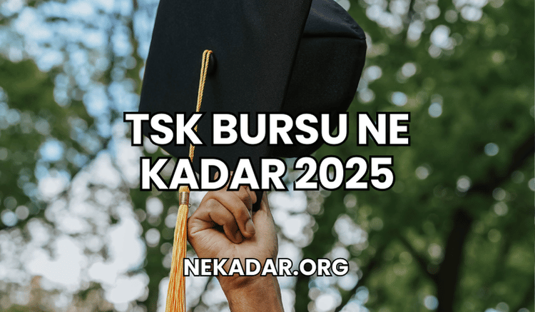 TSK Bursu Ne Kadar 2025