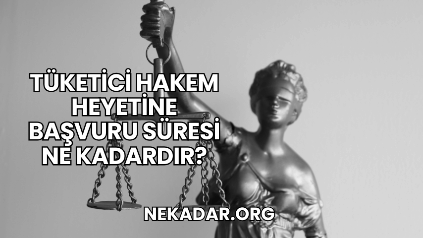 Tüketici Hakem Heyetine Başvuru Süresi Ne Kadardır?