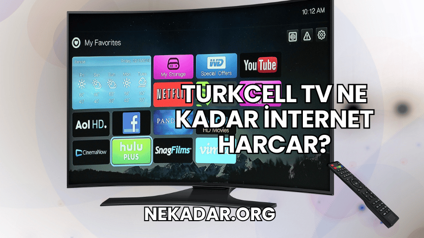 Turkcell TV Ne Kadar İnternet Harcar?