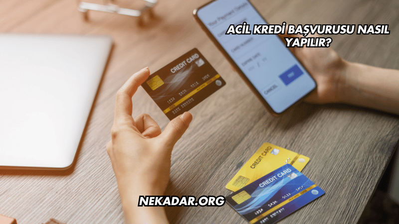 Acil Kredi Başvurusu Nasıl Yapılır?