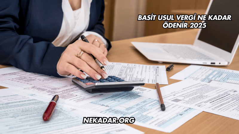 Basit Usul Vergi Ne Kadar Ödenir 2025