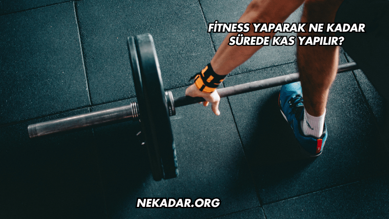 Fitness Yaparak Ne Kadar Sürede Kas Yapılır?