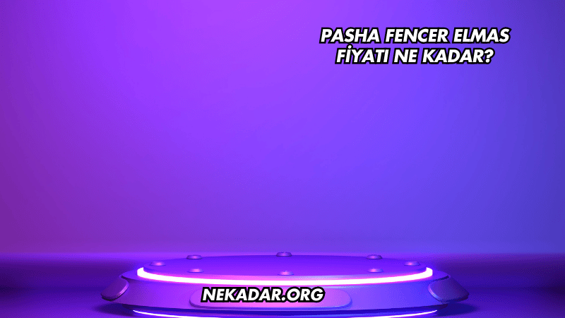 Pasha Fencer Elmas Fiyatı Ne Kadar?