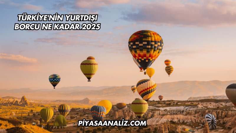 Türkiye'nin Yurtdışı Borcu Ne Kadar 2025