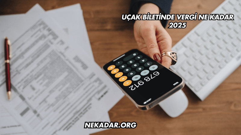 Uçak Biletinde Vergi Ne Kadar 2025