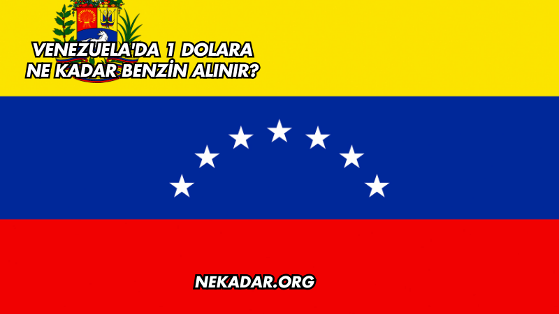 Venezuela'da 1 Dolara Ne Kadar Benzin Alınır?