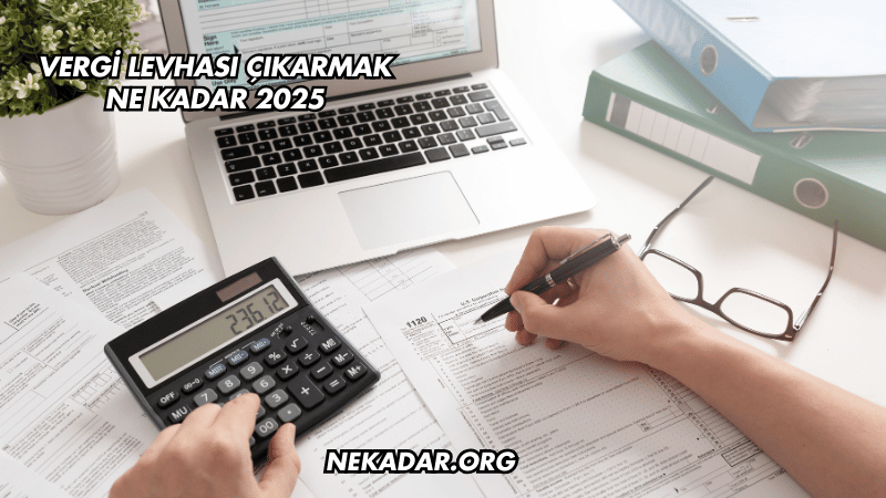 Vergi Levhası Çıkarmak Ne Kadar 2025