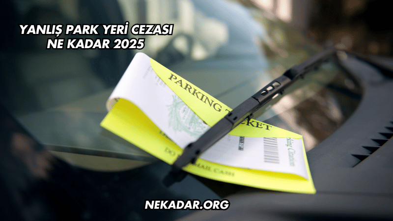 Yanlış Park Yeri Cezası Ne Kadar 2025