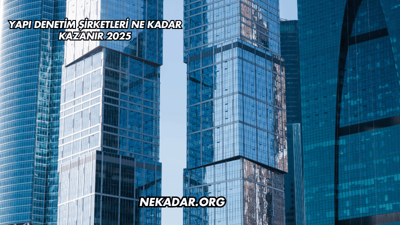 Yapı Denetim Şirketleri Ne Kadar Kazanır 2025