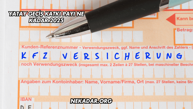 Yatay Geçiş Katkı Payı Ne Kadar 2025