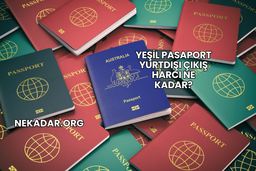 Yeşil Pasaport Yurtdışı Çıkış Harcı Ne Kadar?